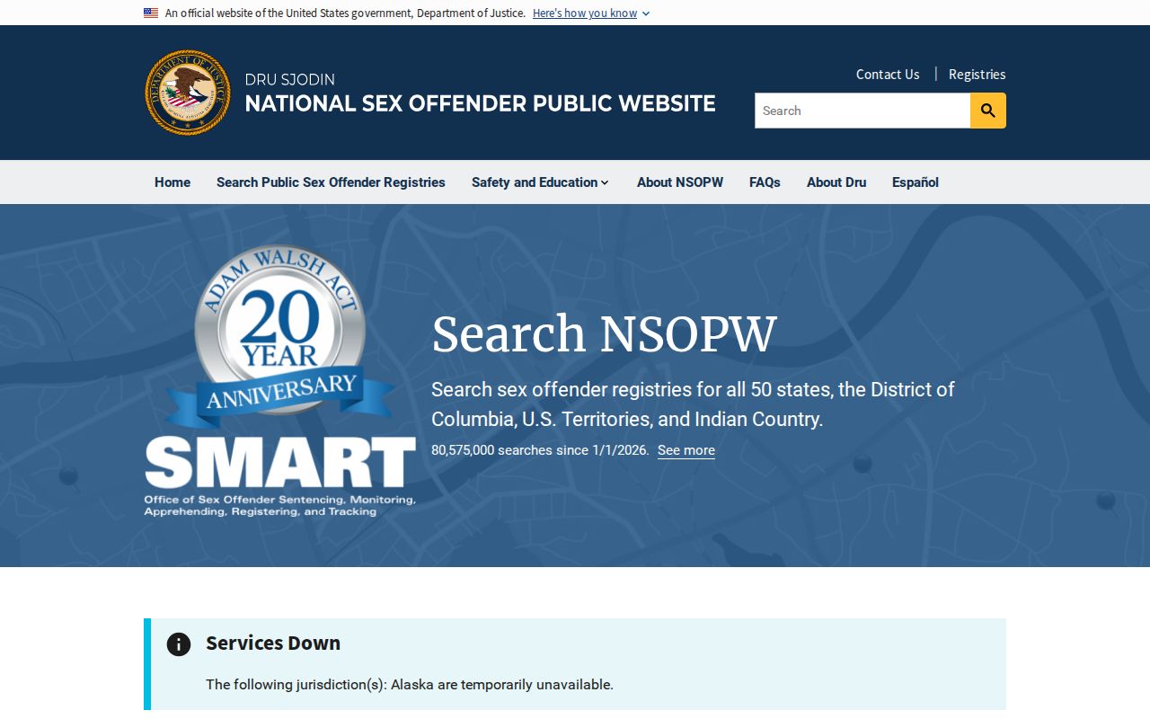 East Hartford sex offender check through the National Sex Offender Public Website